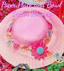 Foam ball or wooden bead to use as a head; 12 Adorable Paper Plate Easter Crafts