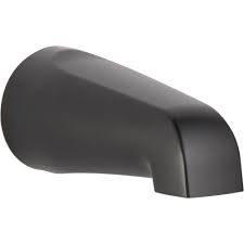 This fully coordinated trim package with tub spout, integrated fixed shower head and hand shower ( in2ition ) is classy looking, highly functional and is very cost effective. Delta Windemere Non Diverter Tub Spout In Oil Rubbed Bronze Rp62149ob The Home Depot