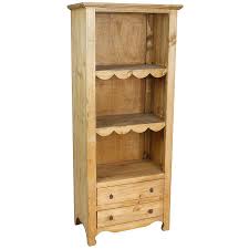 It will help to give amazing look to any home. Rustic Pine Open Cupboard With 2 Drawers Mexican Furniture