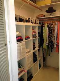 20 ideas for organizing your bedroom closet apartment therapy. More Than 30 Awesome Small Walk In Closet Ideas Organizing Walk In Closet Closet Designs Small Closet Space