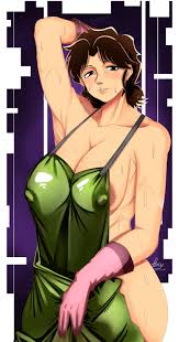 Rule 34 - 1girls Apron Apron Only Areolae Blush Breasts Dark Areola Female  Female Focus Female Only Gloves Hajime No Ippo Looking At Viewer Makunouchi  Hiroko Mature Mature Female Mature Woman Milf