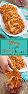 Ukoy Recipe Filipino Shrimp Fritters Recipe Recipes Shrimp Fritters Okoy Recipe