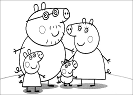 Peppa Pig Para Colorear Best Coloring Pages For Kids Peppa Pig Coloring Pages Peppa Pig Colouring Family Coloring Pages