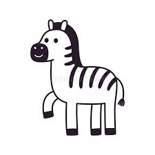 I made this cool step by step cartoon zebra sketch as a guide for you to create. Zebra Drawing Stock Illustrations 10 011 Zebra Drawing Stock Illustrations Vectors Clipart Dreamstime