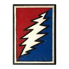 Grateful Dead Bolt Wall Art Hippie Shop