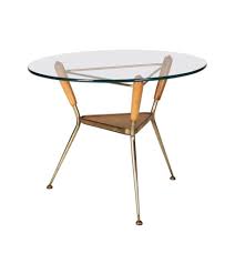 Sunpan modern urban unity end tables, white. Mid Century Modern Italian Brass And Glass Side Table Design Addict Coffee Side Tables