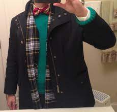 Christmas 2012 J Press Shaggy Dog J Press Scarf J Press Flap Pocket Ocbd Brooks Brothers 1 Repp Bowtie Brooks Broth Wool Slacks Coat Style Inspiration