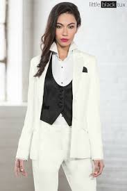 Black And White Suit Jacket Womens Women S Ivory Diamond White Tuxedo Ladytux Peak Lapel Slim Fit Belt Loops Satin Lapel Female Tuxedo Suit Tux Jacket Blazer Tuxedo Women Fashion Women