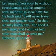 Remain in me, as i also remain in you (jn 15:4). Verse4today Hebrews 13 5 6 Kjv Sapphire Throne Media Facebook
