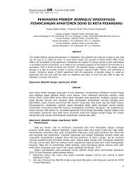 Rencana kebutuhan material bangunan (rkmb) 6. Pdf Penerapan Prinsip Biophilic Design Pada Perancangan Apartemen Soho Di Kota Pekanbaru