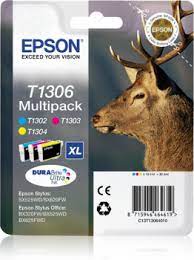 Maybe you would like to learn more about one of these? Multipack 3 Colours T1306 Durabrite Ultra Ink Epson