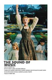 Textured paper effect and a bit of distressing gives a slightly more vintage look to the whole a great gift for any sound of music fanatic! Movie Poster In 2020 Iconic Movie Posters Film Posters Minimalist Film Posters Vintage