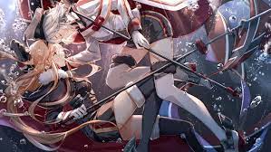 Anime Azur Lane Bismarck Azur Lane Tirpitz Azur Lane 1080p Wallpaper Hdwallpaper Desktop