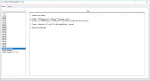 Device unlock is an android app that allows you to request and apply a mobile device unlock from the device. Samsung Sprint Mobile Free Unlock Tool