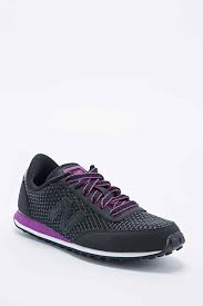 Black And Pink New Balance Trainers New Balance 410 Mesh Runner Trainers In Black And Pink New Balance 410 New Balance Black