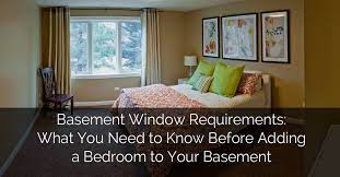 Bedrooms occupied by a single person require a minimum of 70 square feet of floor area, and the bedroom cannot be the only exit for any other. Basement Window Requirements What You Need To Know Before Adding A Bedroom To Your Basement Luxury Home Remodeling Sebring Design Build