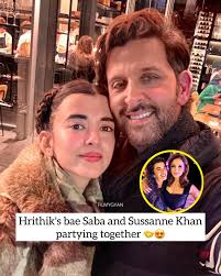 Saba and Sussanne are the new besties of town?😍