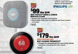 Hush alarms with your phone, not your dish towel. Nest Black Friday 2020 Cam Thermostat Hello Secure Yale Lock Protect Cyber Monday Deals Funtober