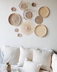 No 18 Basket Wall Hanging Set Of 11 Baskets On Wall Basket Wall Decor Wall Decor
