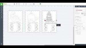 How To Customize A Valentine Make It Now Project In Design Space Youtube