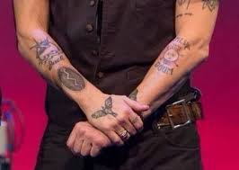 Johnny depp is perhaps one of the most versatile actors of his day and age in hollywood. Johnny Depp Tattoos Johnny Depp Tattoos Tattoos With Meaning Johnny Depp