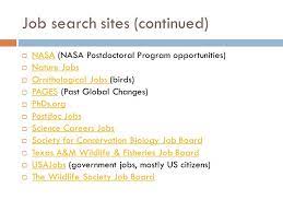 Search the latest wildlife jobs, internships, and graduate positions on conservation job board. Postdocs What Are They And How Do I Find One Ppt Download