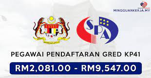 Tapi anda fokus kepada persediaan untuk jawat jawatan pegawai tadbir & diplomatik gred m41 ini. Spa Buka Jawatan Kosong Terkini Pegawai Pendaftaran Gred Kp41 Jpn Mohon Sebelum 18 Oktober 2020