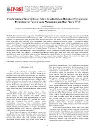 Check spelling or type a new query. Pelaksanaan Pembelajaran Sastra Indonesia Di Kelas