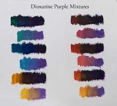 They are produced through a variety of incineration processes, including improper municipal waste incineration and burning of trash, and can. Favorite Paint Mixtures Dioxazine Purple Elizabeth Floyd
