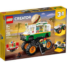 Lego Creator Monster Burger Truck Lego Creator Monster Trucks Building For Kids