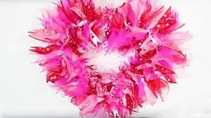 Dainty flower wreath attach faux flowers to a delicate wire wreath form for a decoration thats simple and elegant. Dollar Tree Diy Valentine S Day Wreath