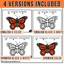 Orange | Anaranjado - Color Easy Reader (English & Spanish) | TPT
