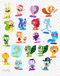 Suffers deaths and injuries depending on the environment of the level, such as getting sliced by blades and saws, getting crushed and flattened like paper or cardboard, getting electrocuted, or getting burned. Gender Switches Happy Tree Friends Characters Free Transparent Png Clipart Images Download