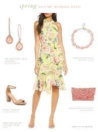 What To Wear To A Daytime Spring Wedding Dress For The Wedding Wedding Outfits For Women Spring Wedding Outfit Wedding Guest Outfit Spring