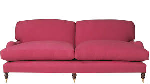 a sofa is for sinking into, not