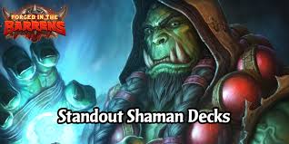 The overload mechanic featured on many shaman cards can give you. Early Standout Shaman Decks In Forged In The Barrens Elemental And Murloc Shaman Out Of Cards