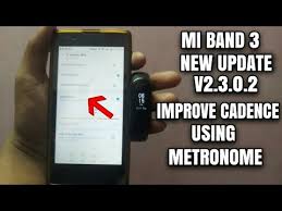 Mi Band 3 New Update Improve Cadence Using Metronome By Digital Modding Youtube
