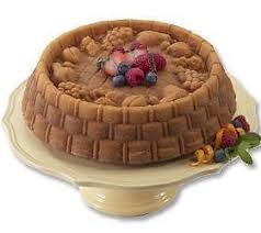 Nordicware Fancy Marianne Basket Weave Bundt Cake Pan Heavy Cast Aluminum New Bundt Cake Pan No Bake Cake Pie Cake