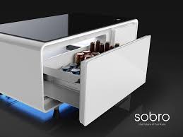 It's a coffee table, cooler, and a cocktail table all in one! Sobro Cooler Coffee Table The Coolector