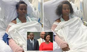 We would like to show you a description here but the site won't allow us. Haiti President S Injured Wife Martine Moise Is Pictured In Hospital Daily Mail Online