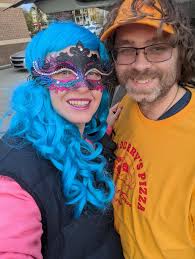 Sharing costume photos with fans