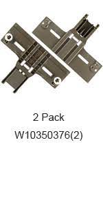 We're confident that once you shop for our kitchenaid dishwasher parts online, you won't need to visit any other resource. Amazon Com 2 Packs Upgraded W10350376 Dishwasher Top Rack Parts For Kenmore W 0 9 In Diameter Wheels Fit Kenmore Whirlpool Kitchen Aid Dishwasher Rack Adjuster For W10350374 Wdt780saem1 W10311123b Kuds30ixbl8 Appliances