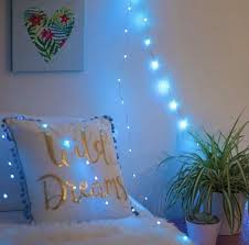 Blue Led Fairy Lights In 2020 Led Fairy Lights Fairy Lights Girls Bedroom Lighting