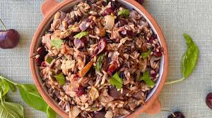 20 minutes + 10 minutes off heat. Wild Blend Pilaf With Mushrooms Bell Peppers Lundberg Family Farms