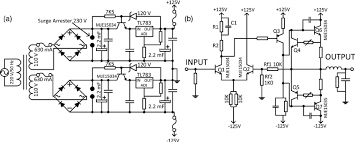 +2v to +36v or ±1v to ±18v. Schematic Diagram Of The Power Module A 125 V Power Supply And B Download Scientific Diagram