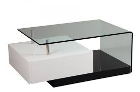 Découvrez le rayon table basse en promotion avec des nouveautés toute l'année et dans tous les magasins but. Table Basse En Verre Courbe Et Laque 1 Tiroir Trendymobilier Com