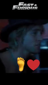 Dwight likes 🦶❤️ #FastandFurious @thefastsaga #fastandfurious #paulwalker  #vindiesel #fastfamily #fyp #foryou