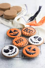 Add the egg and vanilla and mix until well combined. Halloween Chocolate Sugar Cookies Veronika S Kitchen