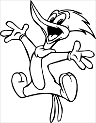If your child loves interacting. Woody Woodpecker Coloring Pages Free Coloringbay