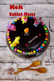 Coklat moist kek dengan hiasan coklat ganache. Teratak Mutiara Kasih Resepi Kek Coklat Moist Simple Sedap Dan Bahan Mudah Versi Bakar